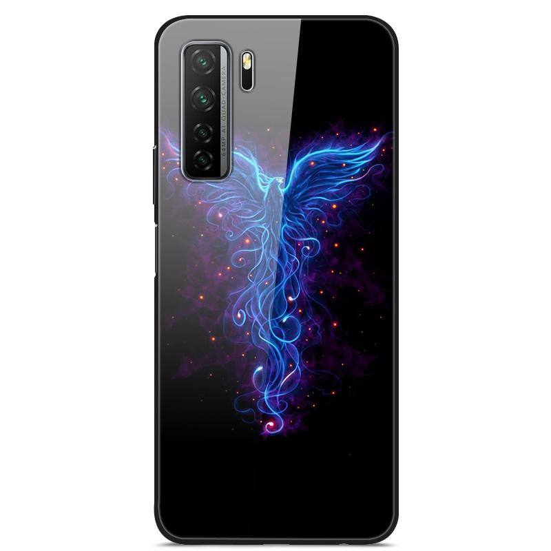 Закаленное Стекло Чехол Для Honor 30s Чехол Стеклянная Задняя Крышка Для Honor 30s Чехол для Телефона Honor30s 30 s Funda Для Huawei Nova 7 SE Чехол
