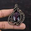 Eudialyte Pendant Copper Wire Wrapped Pendant Handmade Copper Jewelry Gemstone Pendant Gift For Women Eudialyte Jewelry Birthstone Pendants