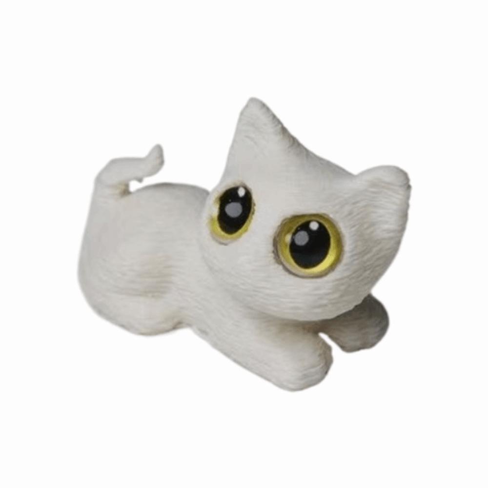 PLA 3D-печатные фигурки кошек Игрушки Модель Котёнок Микро-ландшафтные поделки Дом с привидениями