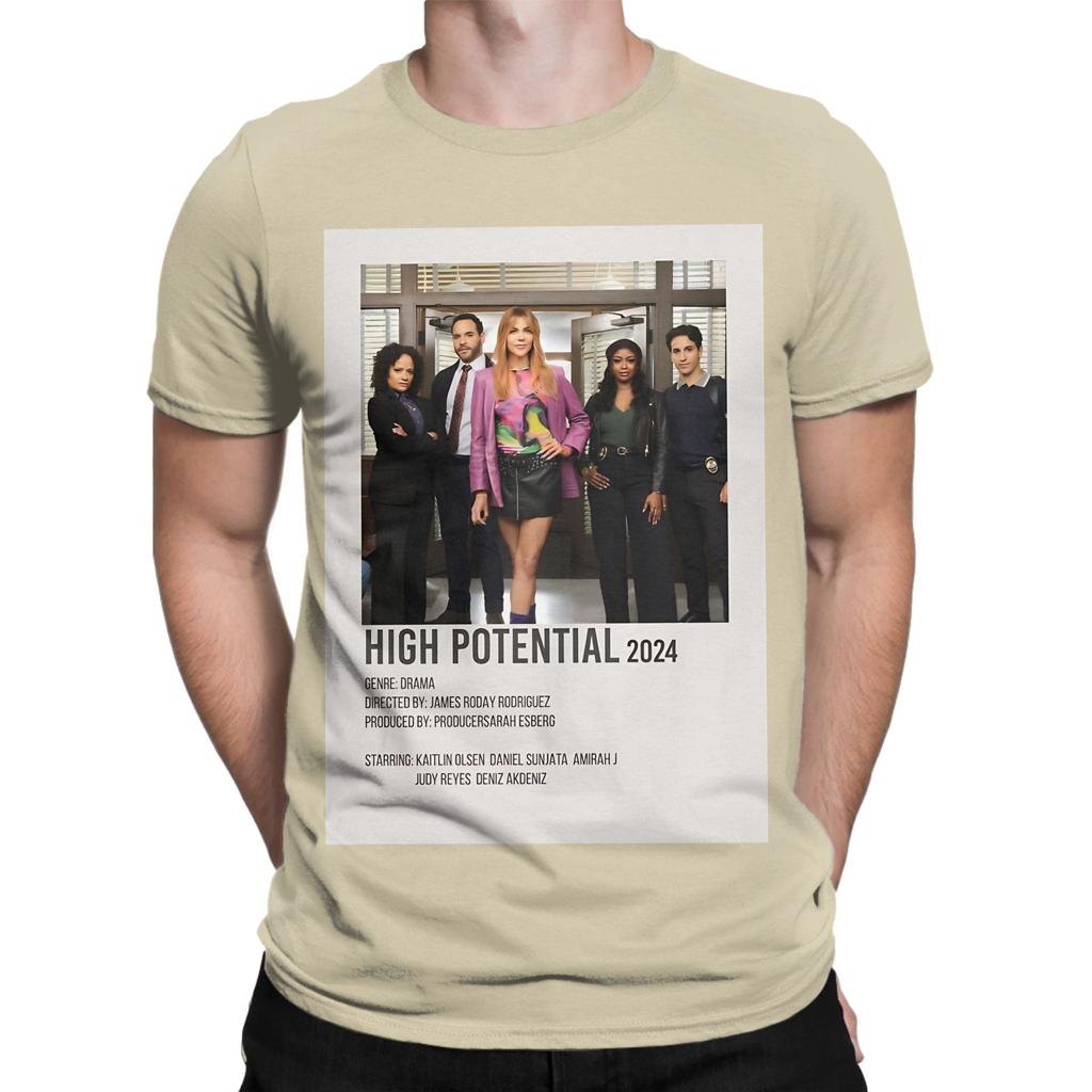 high potential alternative High Potential Funny 100 Cotton TShirt High Potential Tops Tees For Unisex