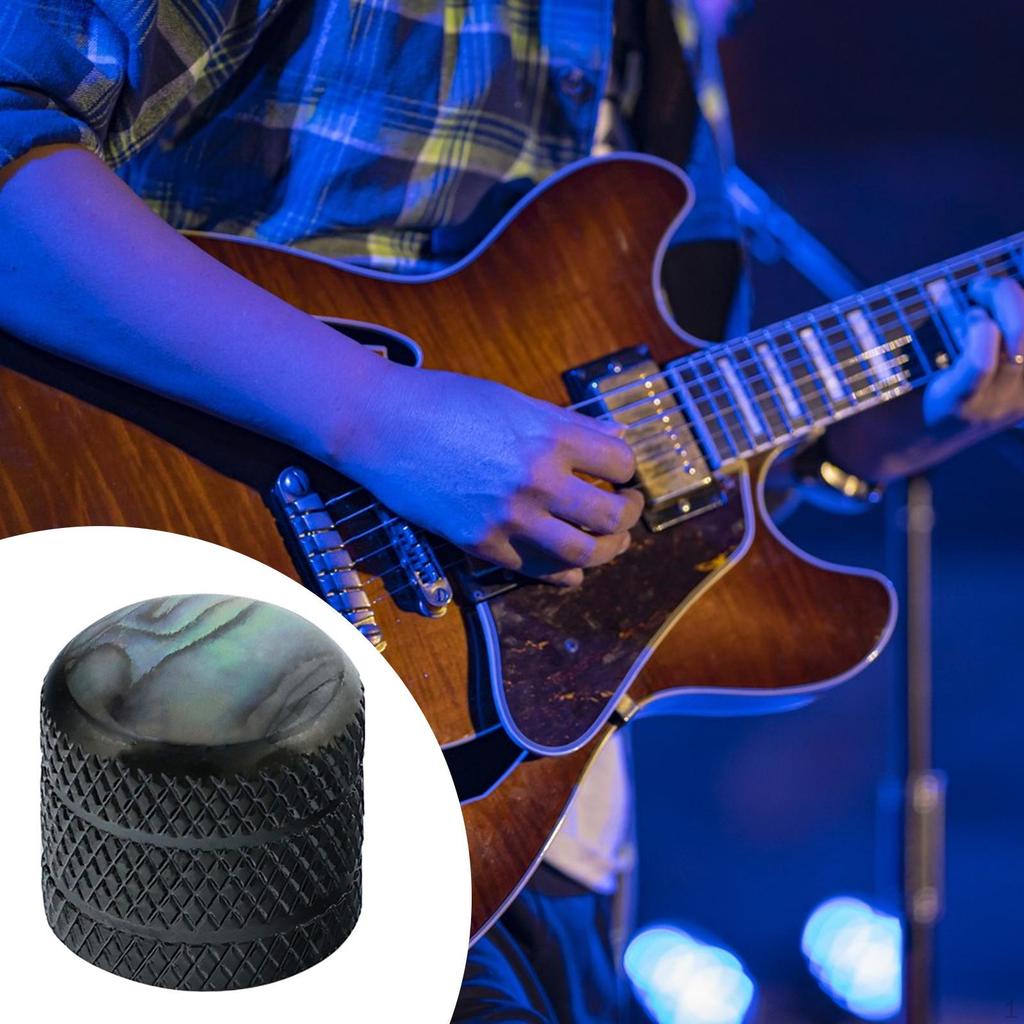 Control Knob Potentiometer Pot Knob,Sturdy,Easy Installation,for 6mm Shaft Pots Professional Guitar