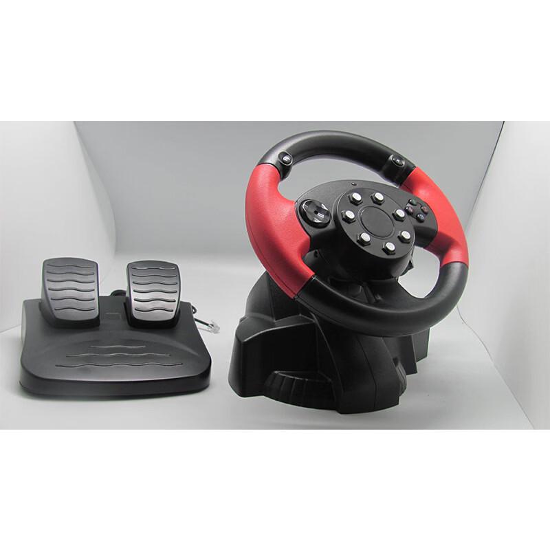 TLXT Wired Gaming Steering Wheel