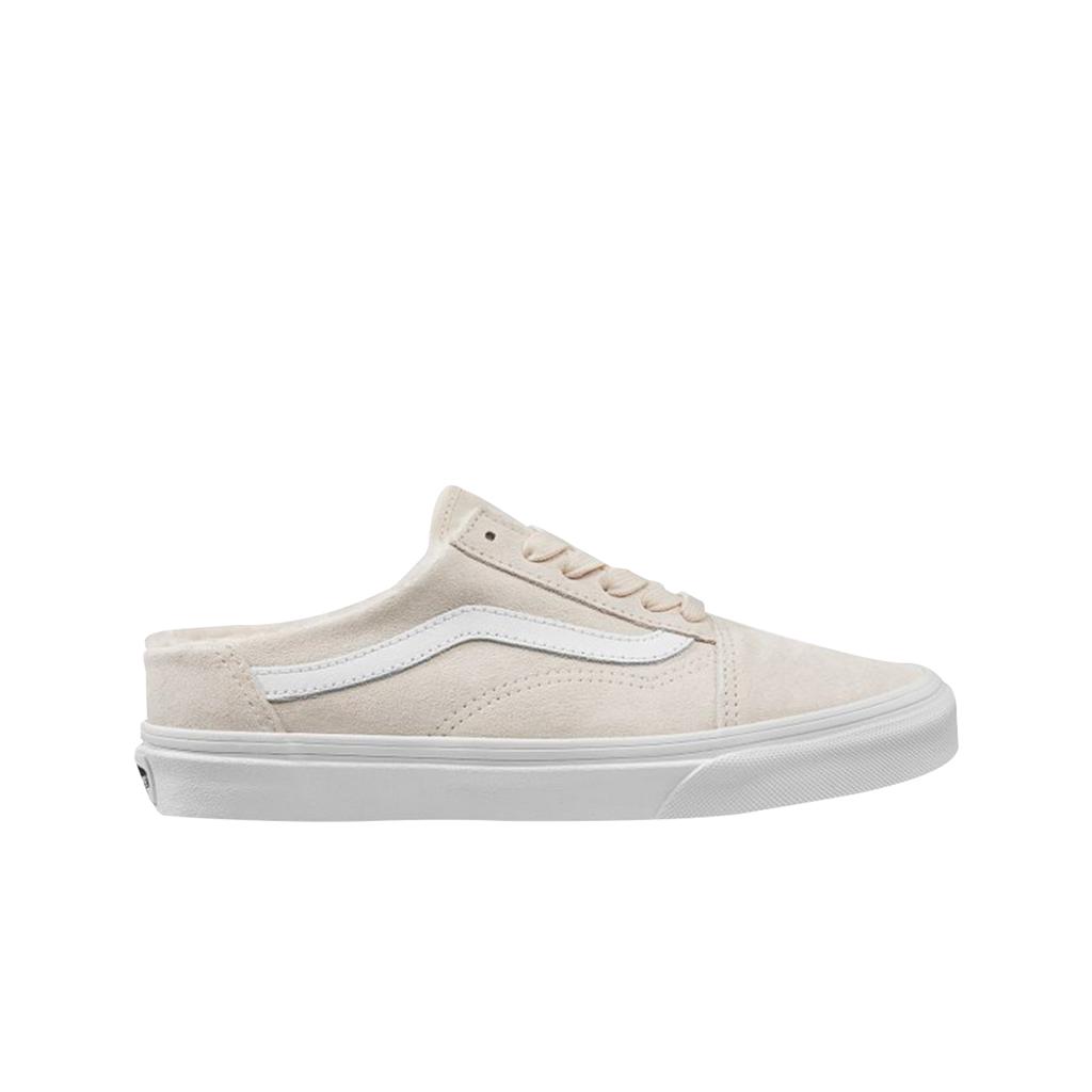 Vans Old Skool Mule Флисовая коллекция Белый Спаржа