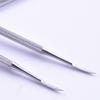 High Quality Satin Edge Onychomycosis Toe Nail File Double Ended Paronychia Stainless Steel Podiatry 1PC Toe Nail Lifter Ingrown  Jewelry Accessory