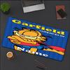 Custom Name Garfield Theme Mouse Pad Non Slip Rubber Base Multifunctional Office Home Decor Perfect For Workspace Personalization