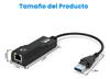 USB 3.0 на RJ45 Гигабитный Ethernet LAN Адаптер, 1000 Мбит/с, Plug & Play Проводная Сеть, для Windows, Mac, Ноутбука, ПК