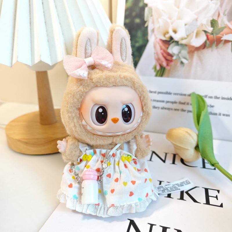 Кулон Виниловая Кукла Лабубу Поколения Свадебное Платье Слепой Бокс