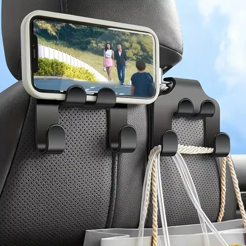 Крючок на подголовник автомобильного сиденья Новый вешалка Органайзер для хранения Универсальный для сумочки Кошелька Пальто Подходит Универсальный Автомобильный держатель Черный
