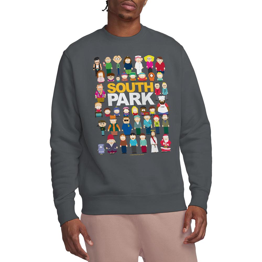 South Park Unisex Adult Full Cast Sweatshirt
