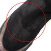 Great LOUIS VUITTON Knee-high boots Snowball Line Monogrammed shearling 38.5 Used