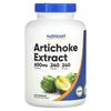 Artichoke Extract, 600Mg, 240 Capsules