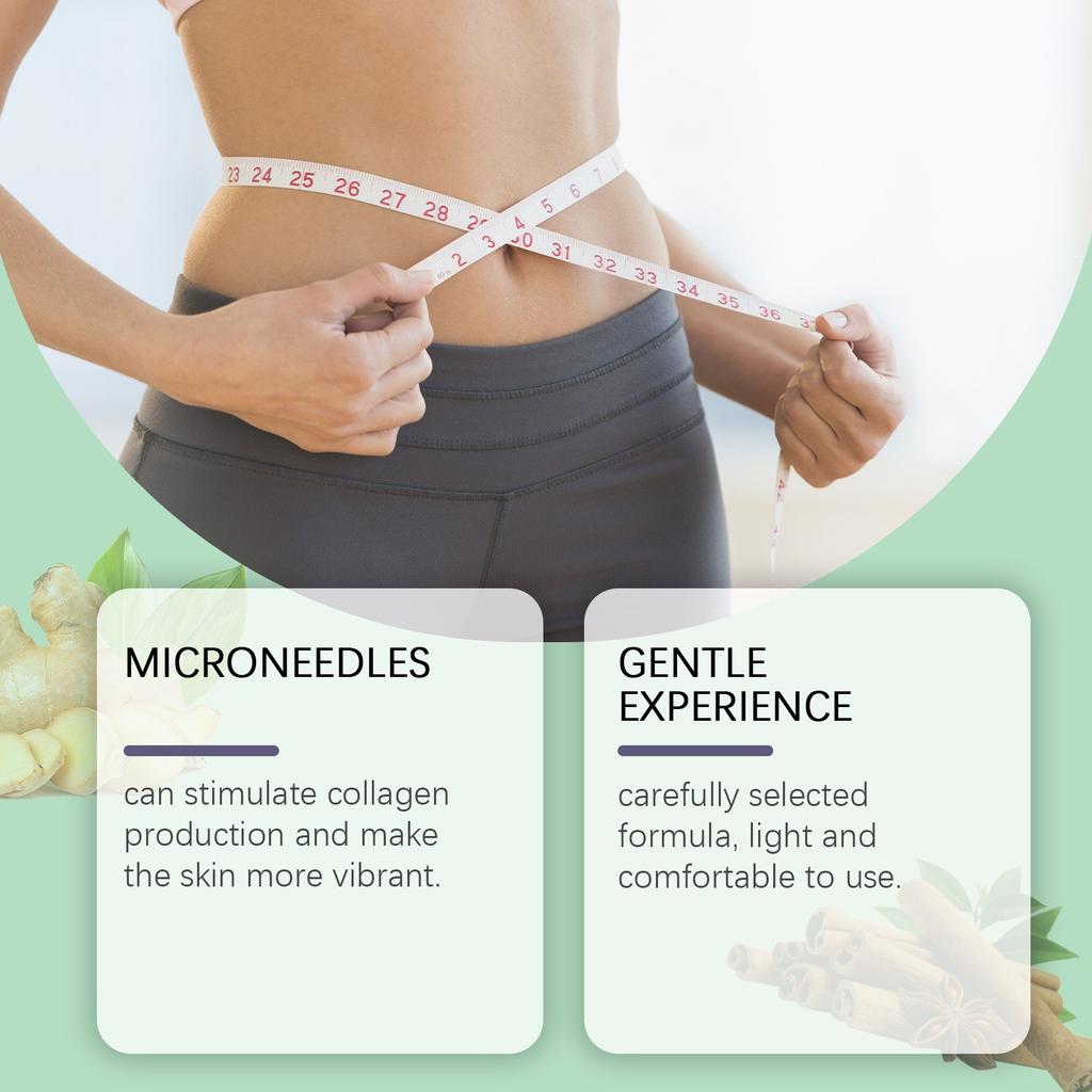 Nano Micro Needle Plaster, Micro Needle Plaster для похудения, укрепляющий пластырь для улучшения состояния кожи (4шт/1коробка)