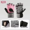 1 Pair Dumbbell Gloves Men Women Weightlifting Crossfit Bodybuilding Workout Sport Gym Training Gloves Non-slip Wrist Protector