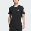 adidas Мужская футболка Own The Run Cooler, черные топы JF1473