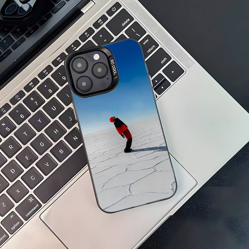 Чехол для телефона от рэпера AMERI D-DUKI Для iPhone 17,16,15,14,13,12,11,Pro,XS,Max,Plus,Mini,SE4,E Черный Матовый Ударопрочный Чехол