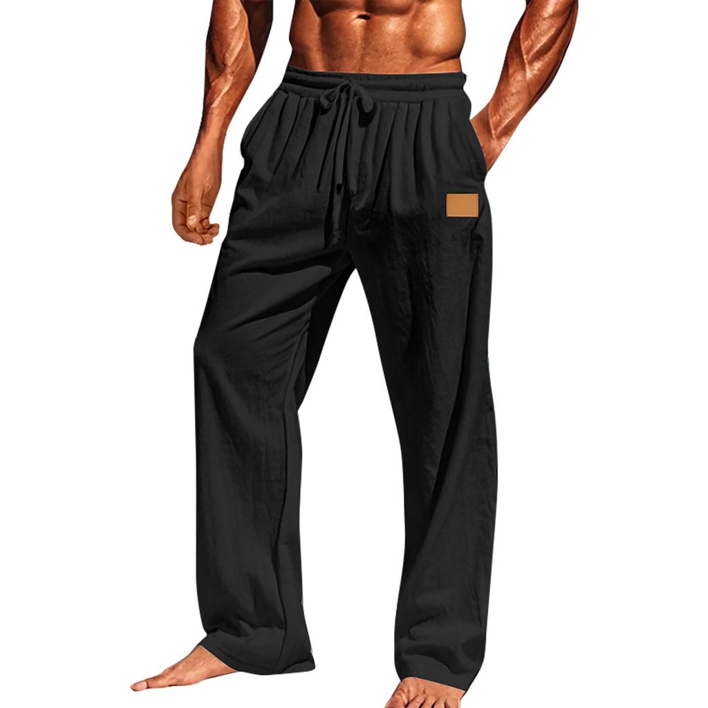 Мужские комбинезоны, повседневные брюки с несколькими карманами и завязками, походные брюки, хлопковые саржевые брюки