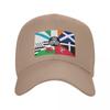 European Pan Nations Flag Baseball Cap Adjustable Ireland Scotland Wales Brittany Dad Hat Spring Caps Snapback Hats