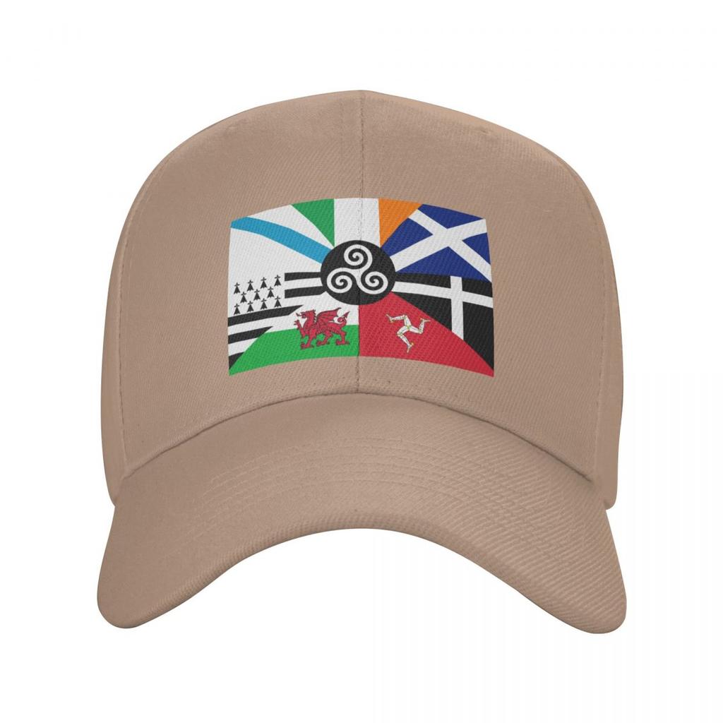 European Pan Nations Flag Baseball Cap Adjustable Ireland Scotland Wales Brittany Dad Hat Spring Caps Snapback Hats