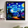 Full Round Diamond Painting Starry Sky Stitch Art Rhinestone Picture Mosaic DIY 5D Cross Stitch Embroidery Home Decoration
