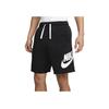 Nike Спортивные тренировочные шорты Club Logo Solid, мужские, черные, DX0503-010