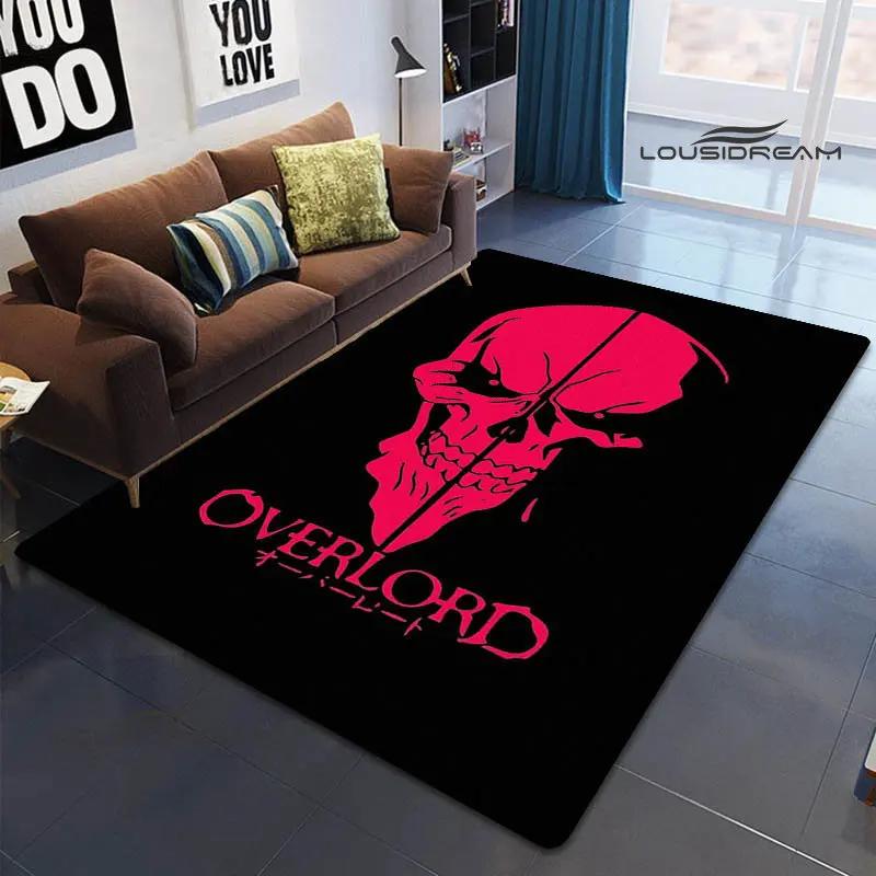 Самый новый ковер с принтом Overlord, коврик для пикника, модный домашний декор, красивый противоскользящий коврик, подарок на день рождения