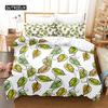 Tropical Green Plant Bedding Set Duvet Cover Set 3d Bedding Digital Printing Bed Linen Queen Size Bedding Set Fashion Design