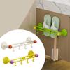 Wall Mounted Shoe Drying Hanger Punch Free Bathroom Slipper Hook  Bathroom Supplies