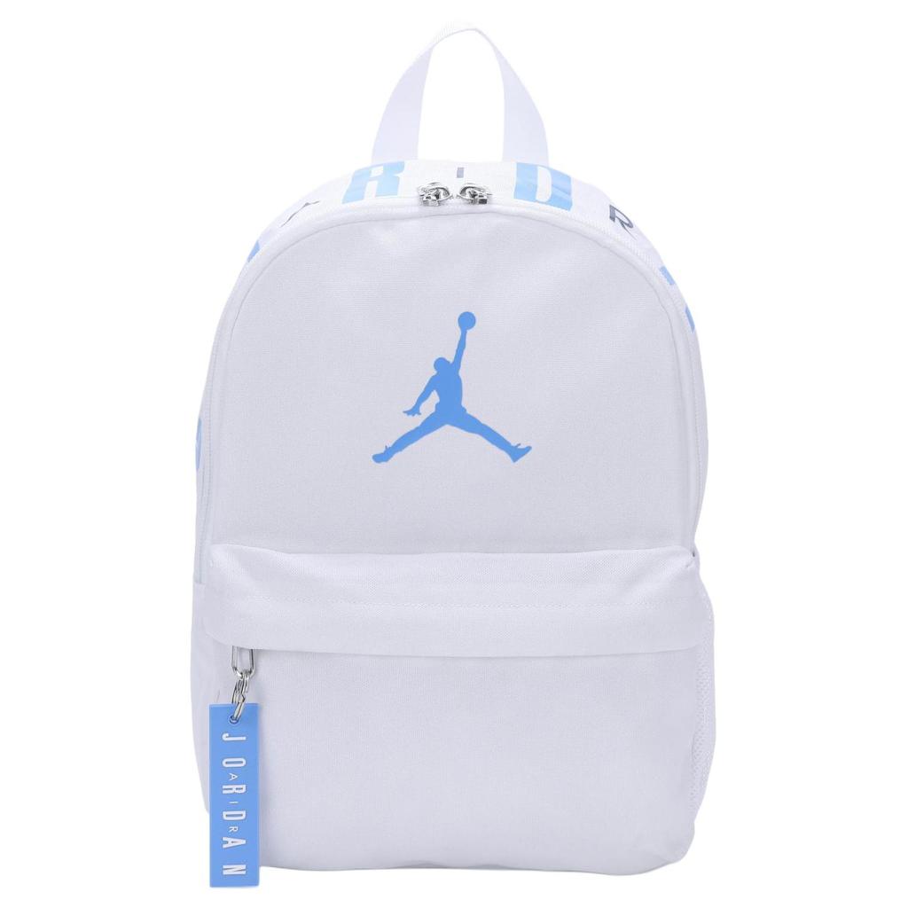New Jordan Polyester Backpack Small Size Unisex Blue & White JD2443016TD-005