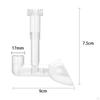 Aquarium Lily Pipe Adjustable Filter Accessories, Easy To Install Remove Oil Stains Surface Skimmer
