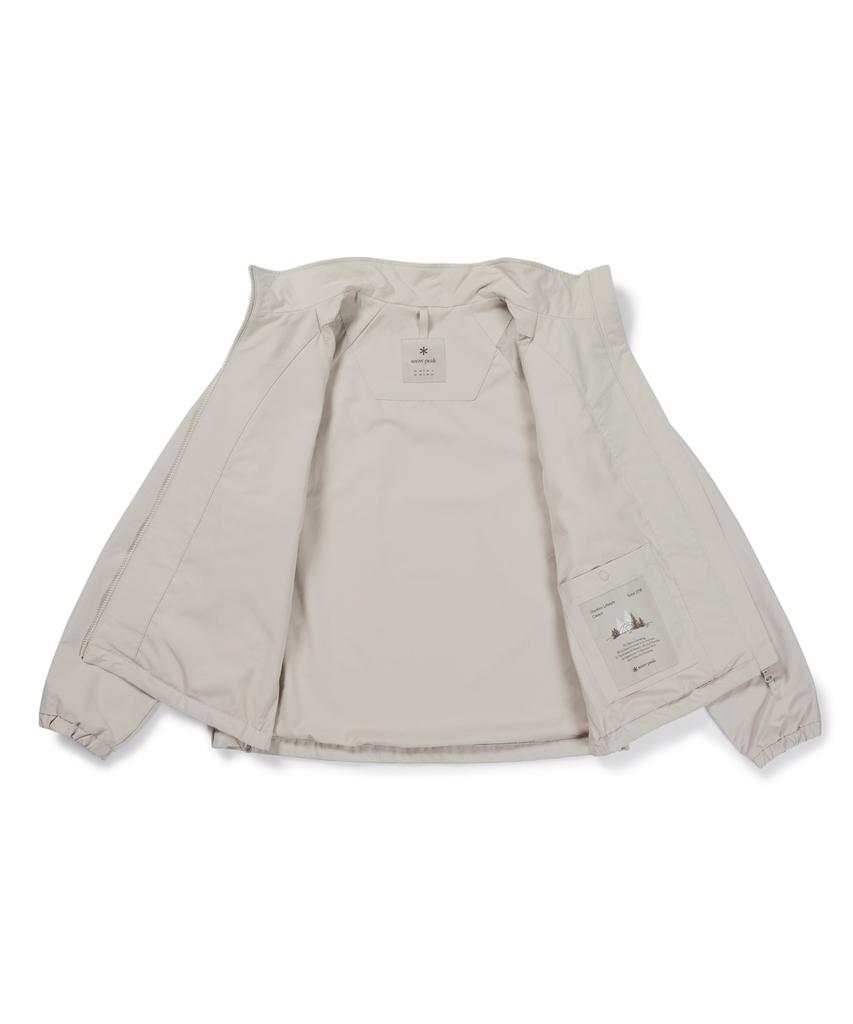 SNOWPEAK APPAREL Женская ветровка Camp Dry с воротником-стойкой (S26Fwfwb63) Светло-бежевый