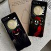 Devil Bad Boy Anime Black Phone Case For Samsung ZFlip7 ZFlip6 ZFlip5 ZFlip4 ZFlip3 5G Hard Protective Galaxy Z Flip 3 4 5 6 7 C