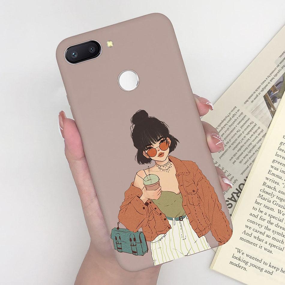 Case For Xiaomi Redmi 6 Pro 6A silicone Soft tpu Back Cover Phone Case For Funda Xiaomi redmi 6 A Pro Redmi6 Bumper Coque Shell