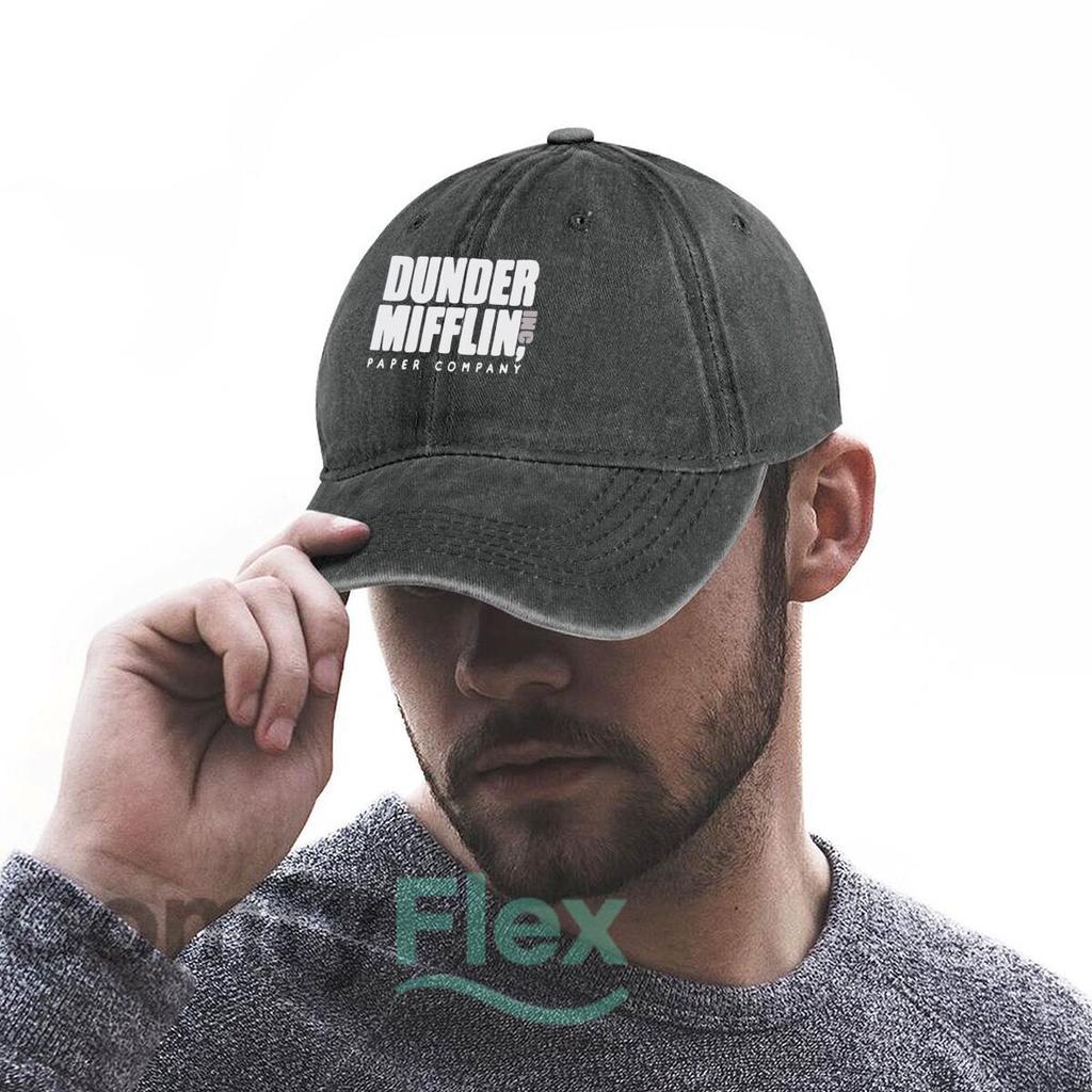 Dunder Mifflin Inc. Логотип Модная стираная бейсболка Кепка для активного отдыха на улице