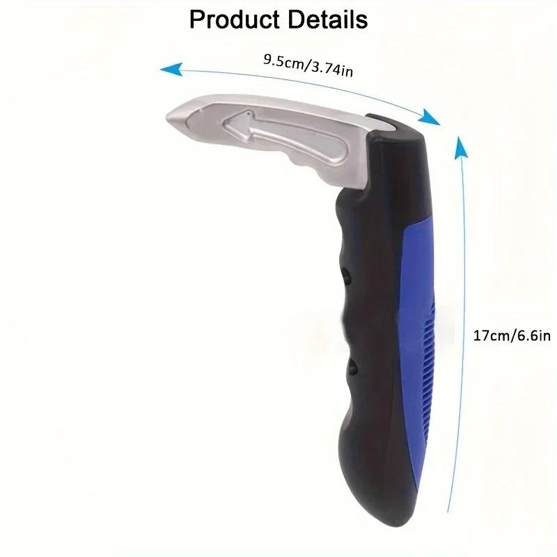 Аварийный инструмент для автомобиля 2-в-1: Универсальная ручка-помощник для двери и стеклобой, надежный захват, автомобильный аксессуар для безопасности для быстрого побега