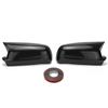 2Pcs Side Rearview Mirror Cover Cap Trim For Volkswagen For VW For Golf MK4 1999-2004 Car Exterior Refit Accessories ABS
