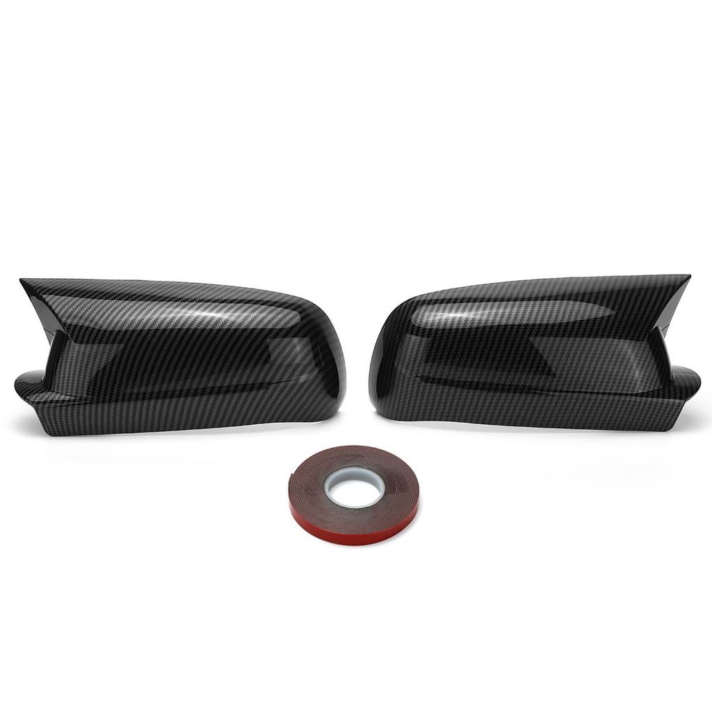 2Pcs Side Rearview Mirror Cover Cap Trim For Volkswagen For VW For Golf MK4 1999-2004 Car Exterior Refit Accessories ABS