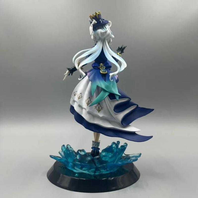 Genshin Impact Furina Focalors Figure Anime PVC Collection Model Toys 28CM