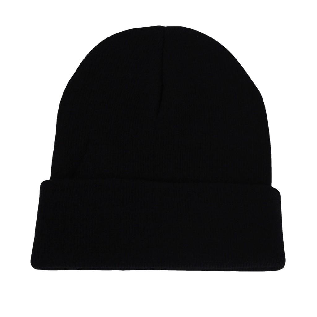 Knit Hat For Adults Winter Warmth Windproof Acrylic Cap For Casual Use