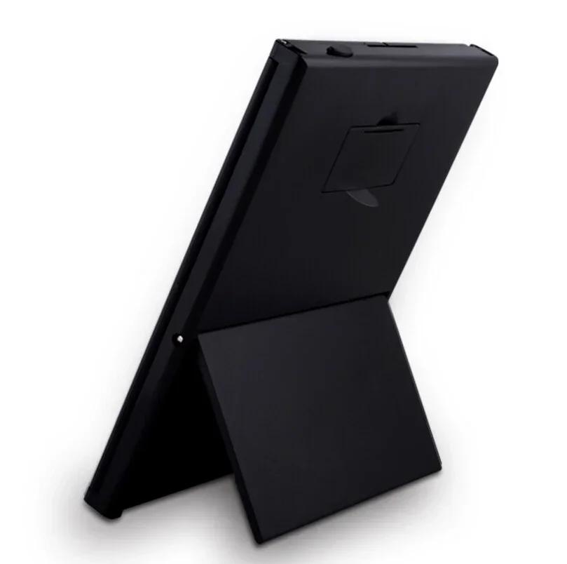 Портативное складное светодиодное зеркало для макияжа с подсветкой на подставке Компактное карманное зеркало для макияжа