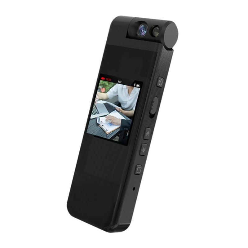 1080P Polices Body Camera Night View Video Cam 180° Field of View Color Display Keep Your Experiences Alive Recording