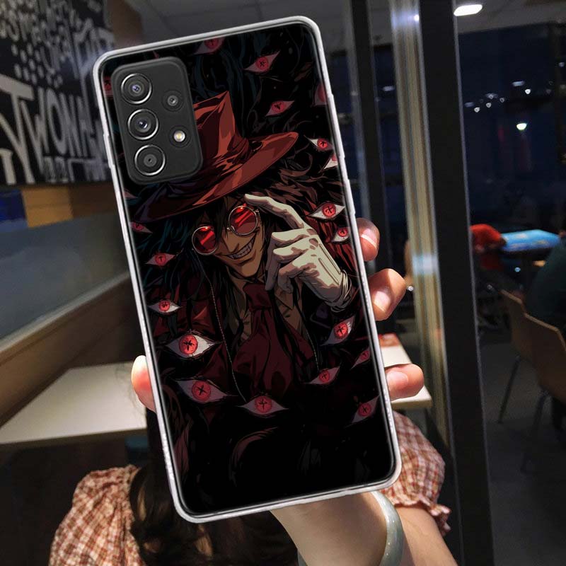 Чехол для телефона Alucard Helsing для Samsung A54 A57 A37 A17 A14 A15 A12 A24 A34 A55 A35 A25 A52S A07 A05S A04S A22 A32 A72 Galaxy Not