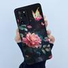 Для Samsung Galaxy Note 20 Ultra Модный Простой Чехол для Телефона Масляная Живопись Цветы Ультратонкий Матовый Защита от Отпечатков Пальцев