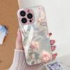 Чехол для телефона с цветком розы для iPhone 16 Pro Чехол iPhone 17 15 13 11 12 14 Pro Max 7 8 Plus 16E 17 Air XR SE Закаленное стекло