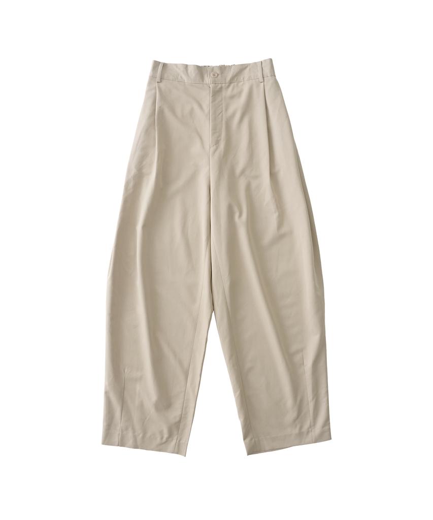 ANALOG MOOD Blend Balloon Slacks (Beige)