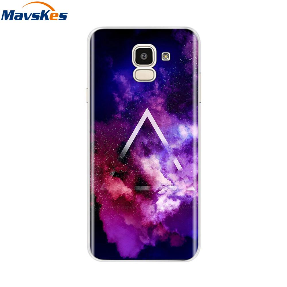 Чехол для Samsung Galaxy J6 2018 Мягкая задняя крышка из ТПУ-силикона sДля Coque Fundas Samsung J6 2018 J6 Plus 2018 Мягкие чехлы для телефона
