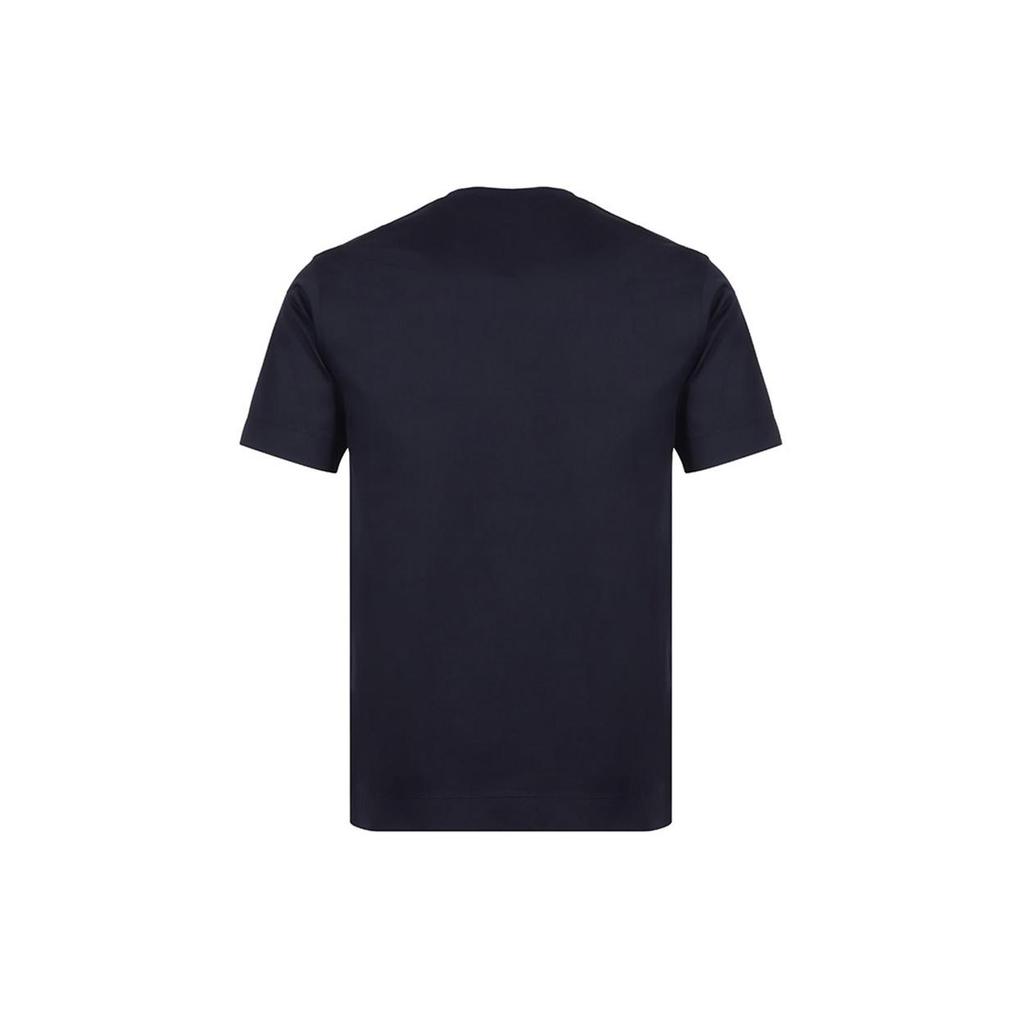 EMPORIO ARMANI T-Shirts Men's Dark Blue Crew Neck Moderate Straight Fit 3G1TM5-1JTUZ-S911