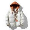 Unisex Winter Cotton-Padded Hooded Jacket - Loose, Versatile, Thick, and Warm for Couples