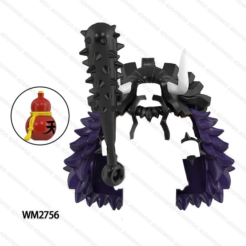 Горячая Мультяшная Аниме WM2746-WM2785 Фигурка Джоба Зоро Персонаж Японской Серии Кукла-Действие Модель Конструктор Игрушка Подарок