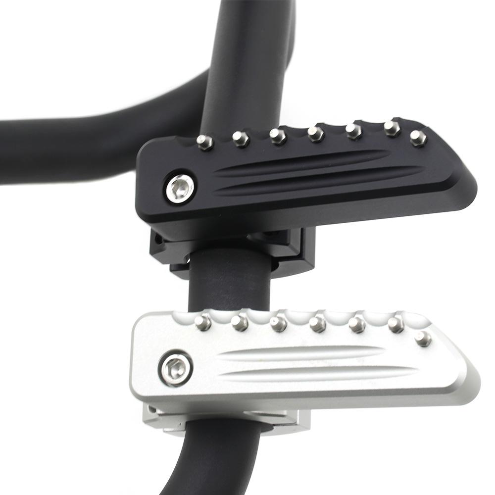 Для Triumph Tiger660 Tiger 800 900 GT PRO Rally Explorer 1200 Передние подножки Складные подставки для ног Хомуты 22-28 мм