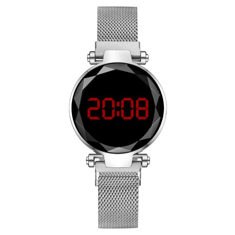 LED Electronic Watch Women's Watch Women's Watch Magnet Iron Magnet Lazy Processing Customization